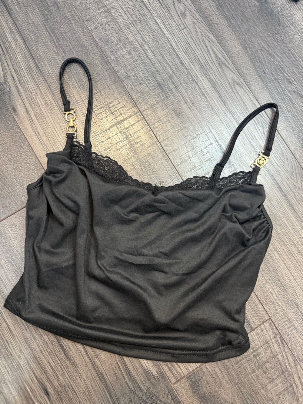 SHEIN | Lace Trim Tank